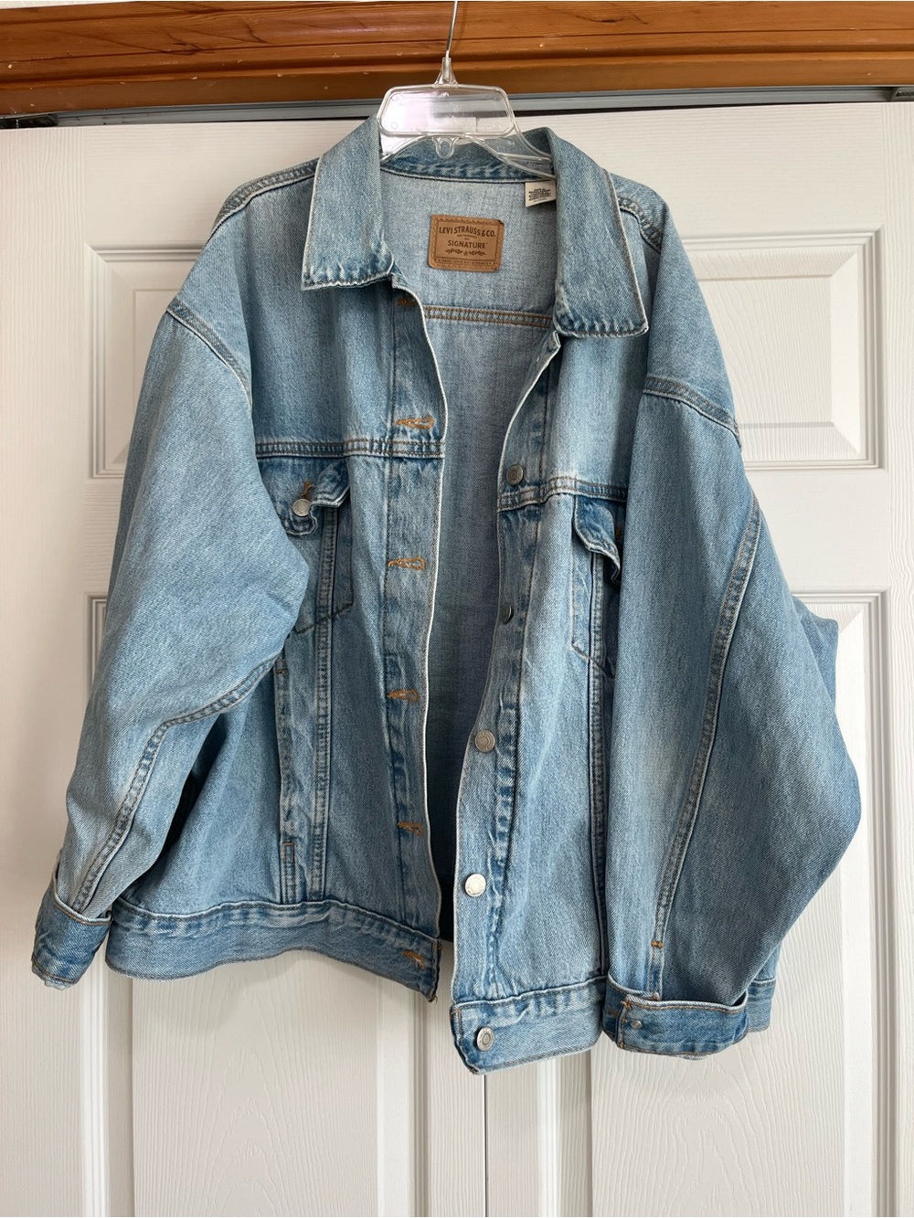 Levi's Light Blue Oversized Denim Jacket